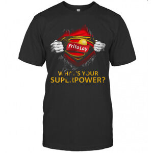 Blood Insides Superman Frito Lay Whats Your Superpower T-Shirt